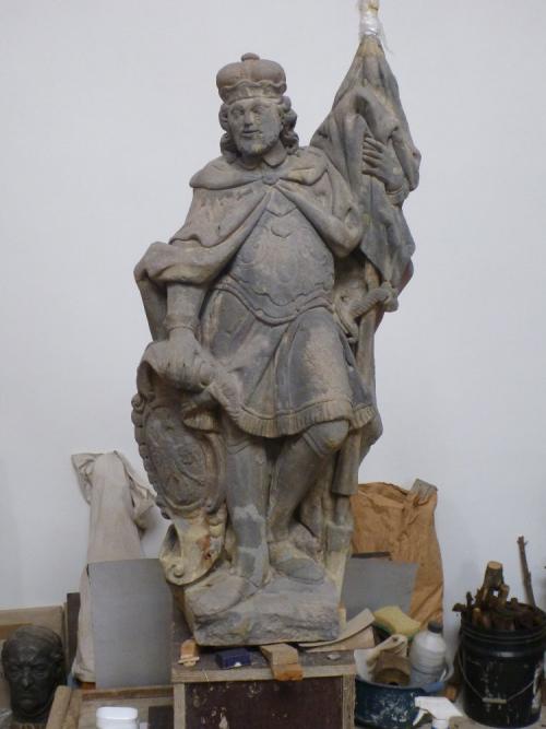 Vysvěcení sochy sv.Václava